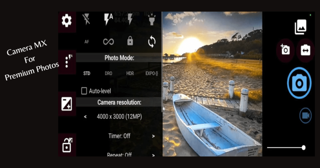Best Camera MX App for Android
